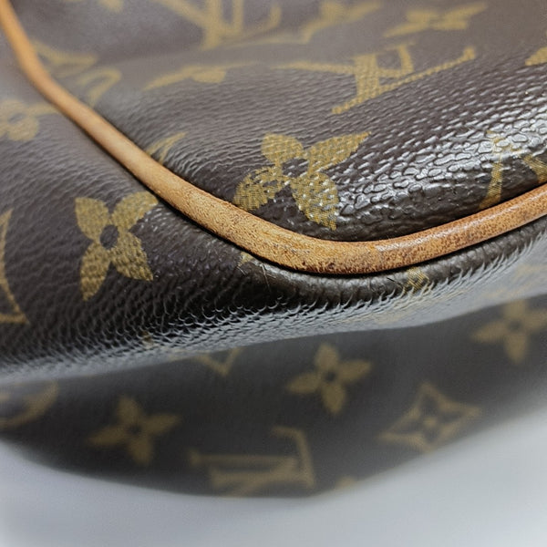 BATIGNOLLES MM Monogram Coated Canvas Brown