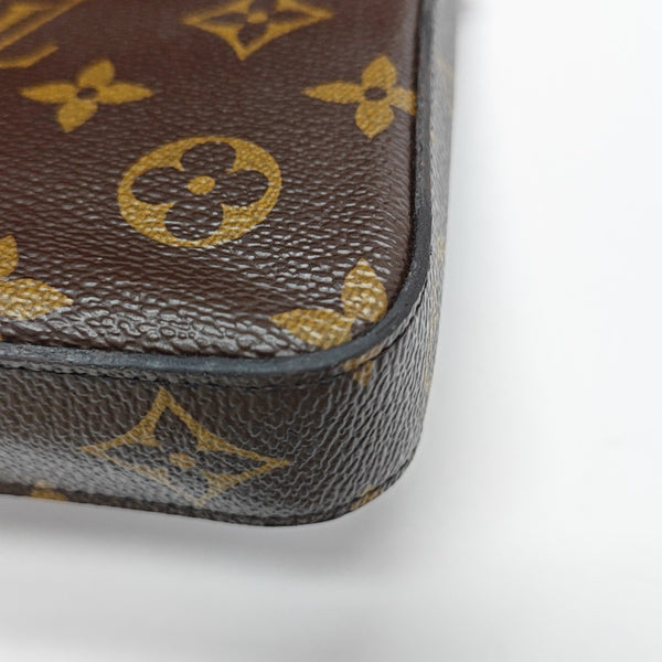 FÉLICIE Monogram Coated Canvas Brown