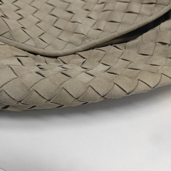Suede Shoulder Bag Beige