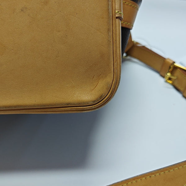 NOÉ BB Monogram Coated Canvas Brown