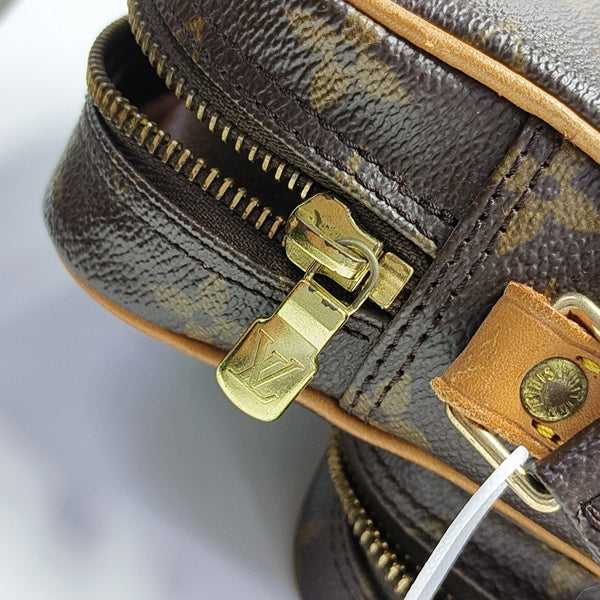 DANUBE Monogram Coated Canvas Brown