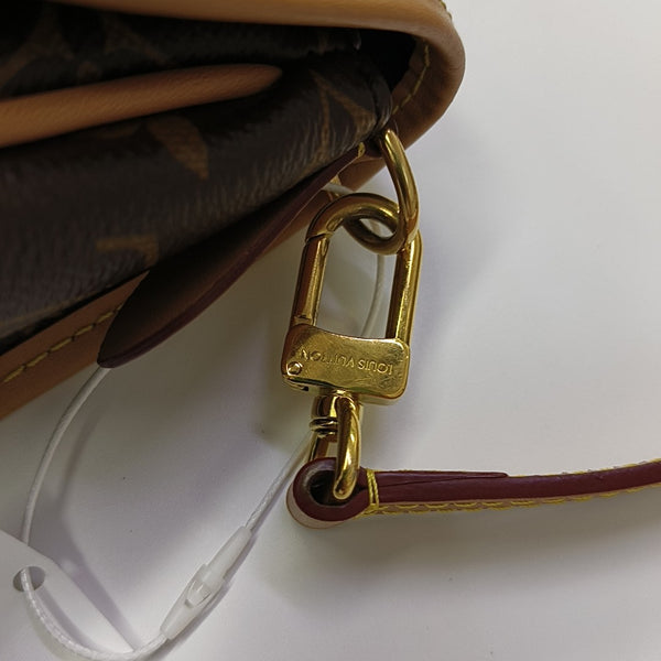 DIANE Monogram Coated Canvas Brown