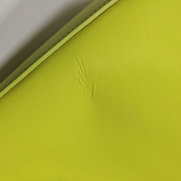 Calfskin Shoulder Bag Yellow