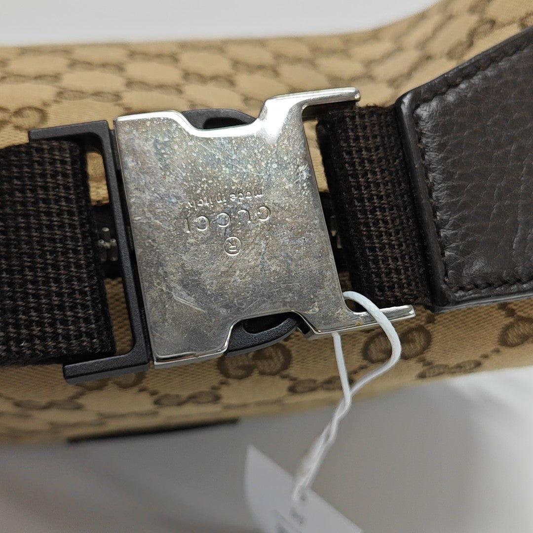 Monogram Canvas Belt Bag Beige