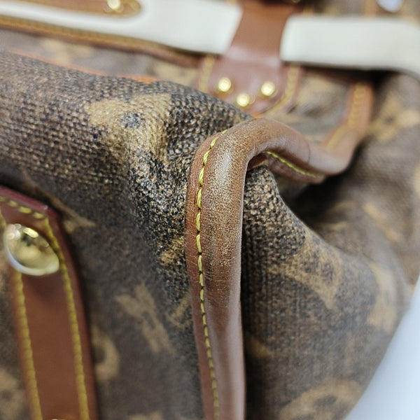 Monogram Coated Canvas Brown