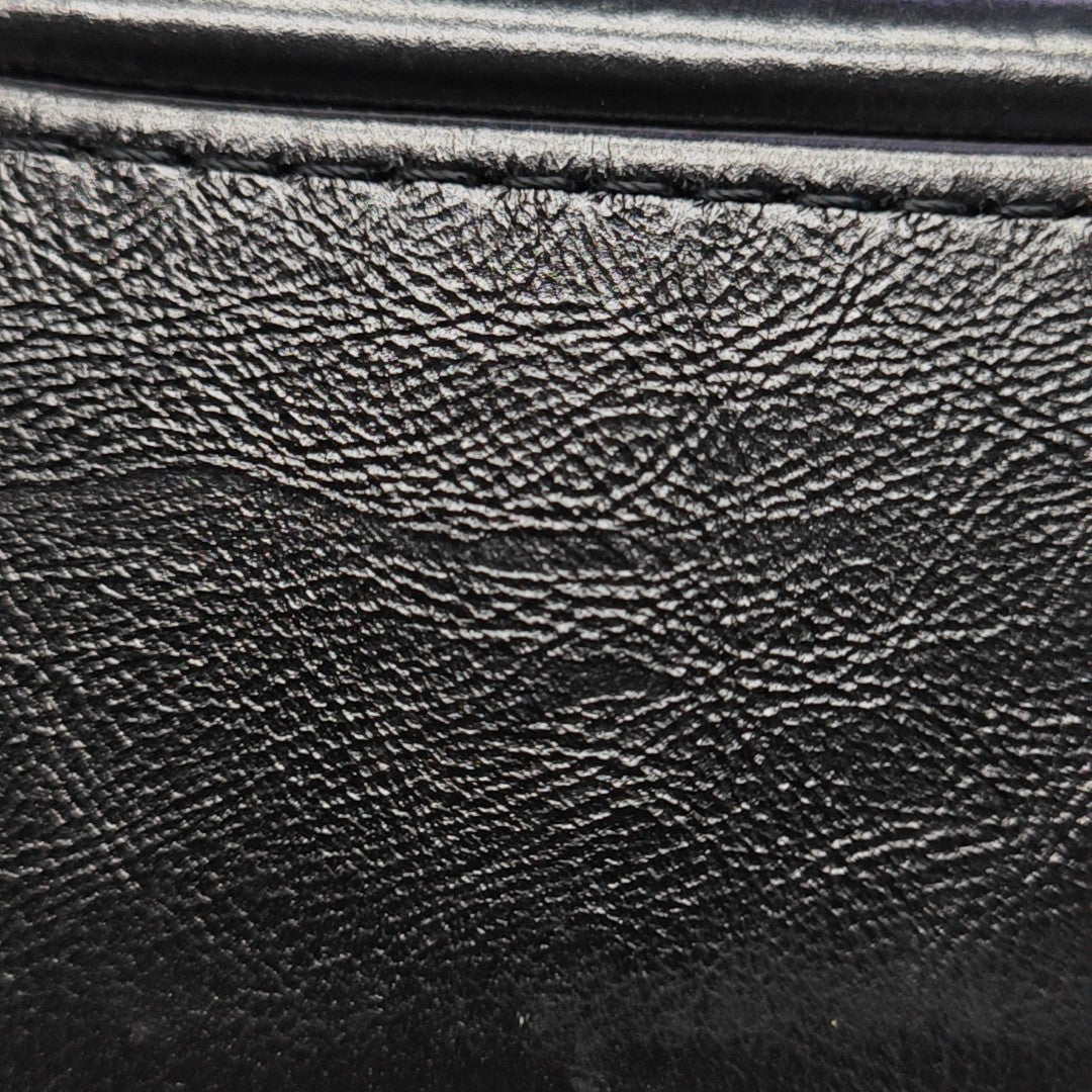GABRIELLE Small Quilted Calfskin Blue