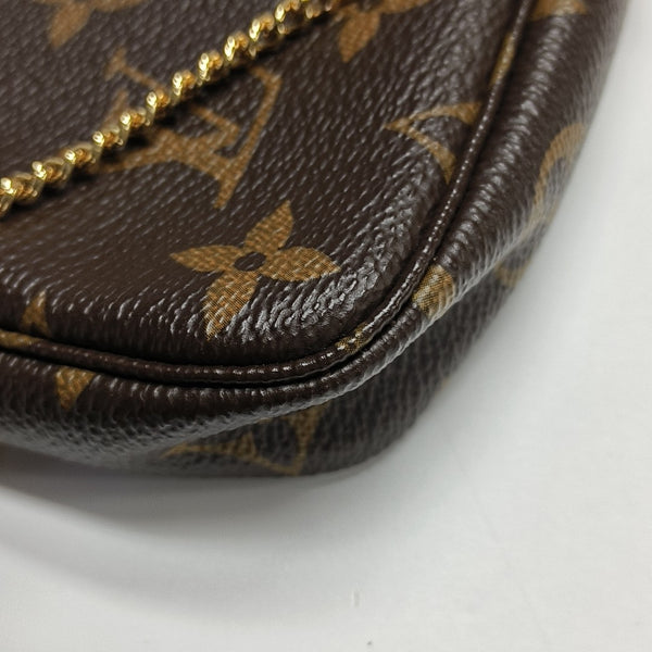 ACCESSOIRES Mini Monogram Coated Canvas Brown