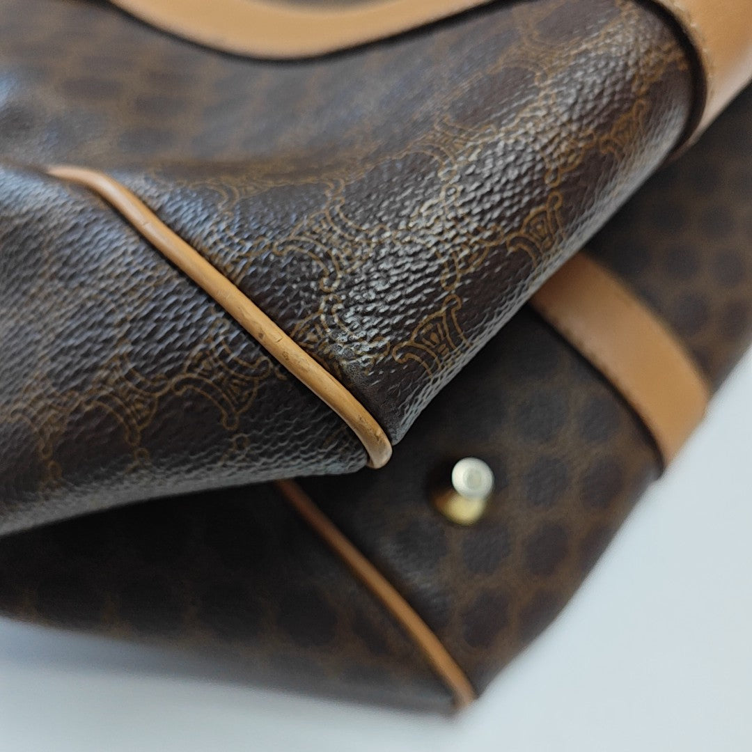 MACADAM Coated Canvas Brown