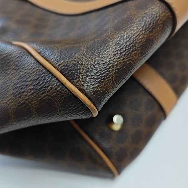 MACADAM Coated Canvas Brown
