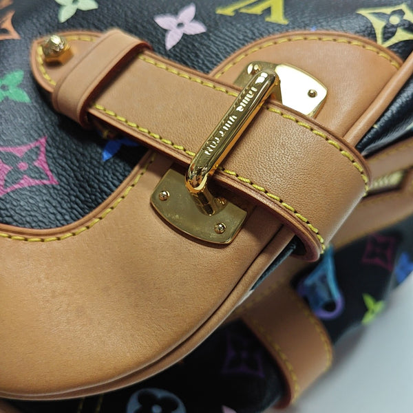 LV × TM CLAUDIA Monogram Coated Canvas Black