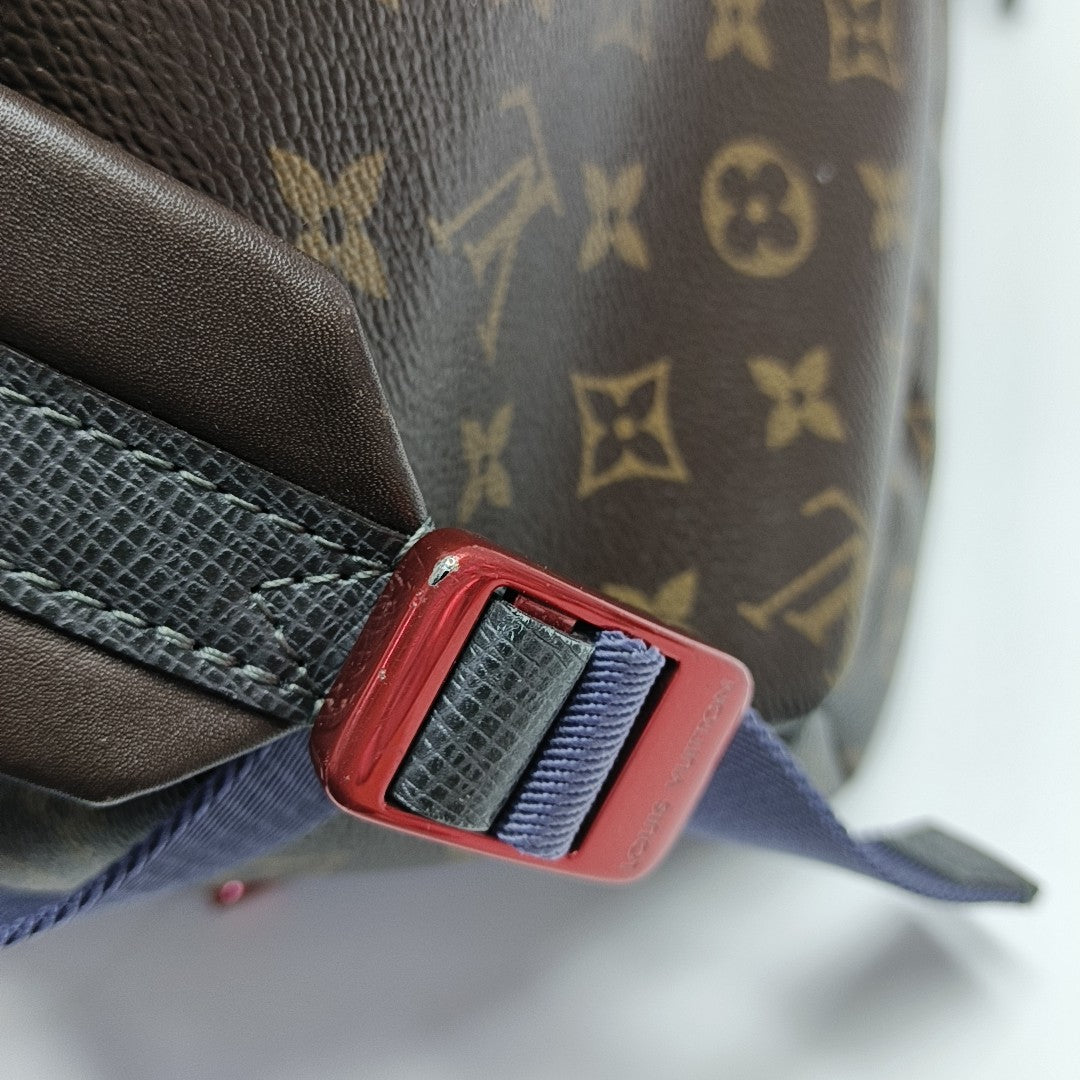 APOLLO Monogram Coated Canvas Brown