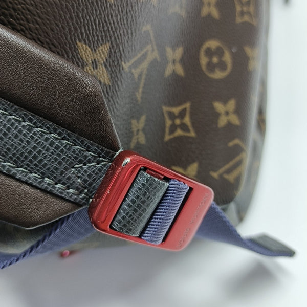 APOLLO Monogram Coated Canvas Brown