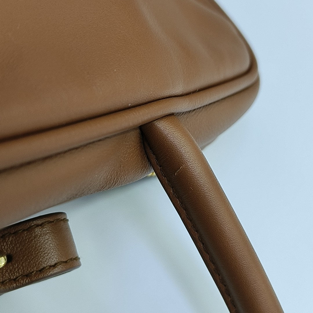 Beau Large Calfskin Brown