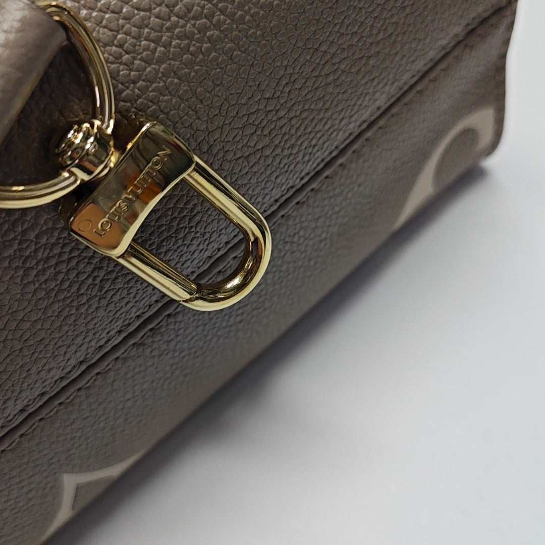 ONTHEGO PM Monogram Calfskin Gray