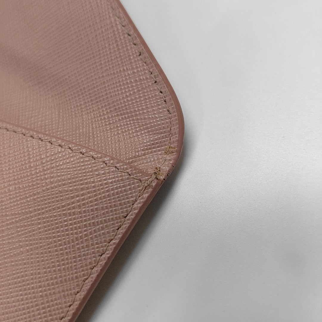 Calfskin Wallet Pink