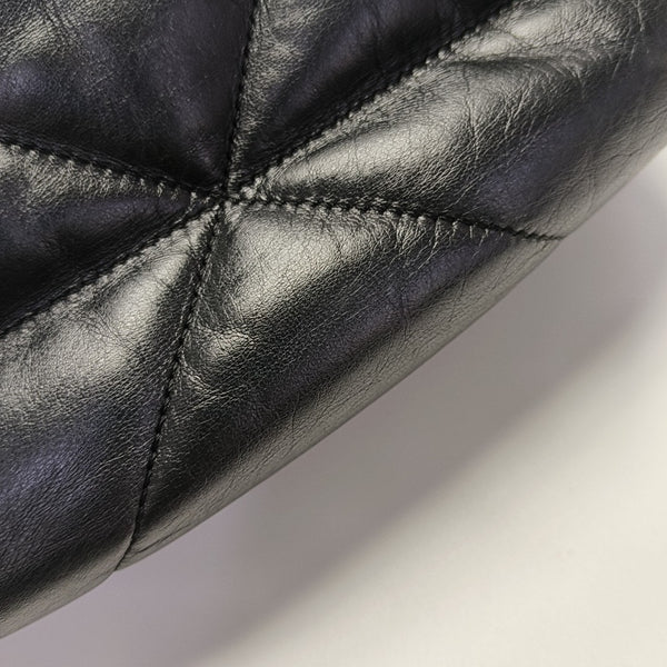 Quilted Lambskin Shoulder Bag Mini Black