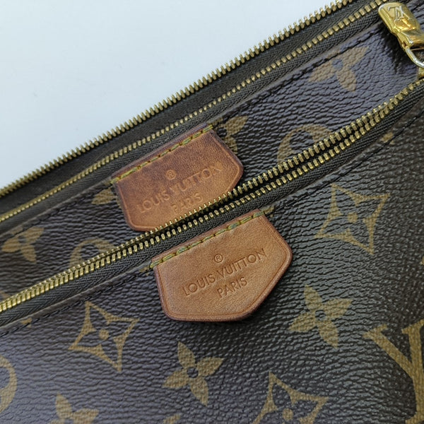 MULTI Monogram Coated Canvas Brown