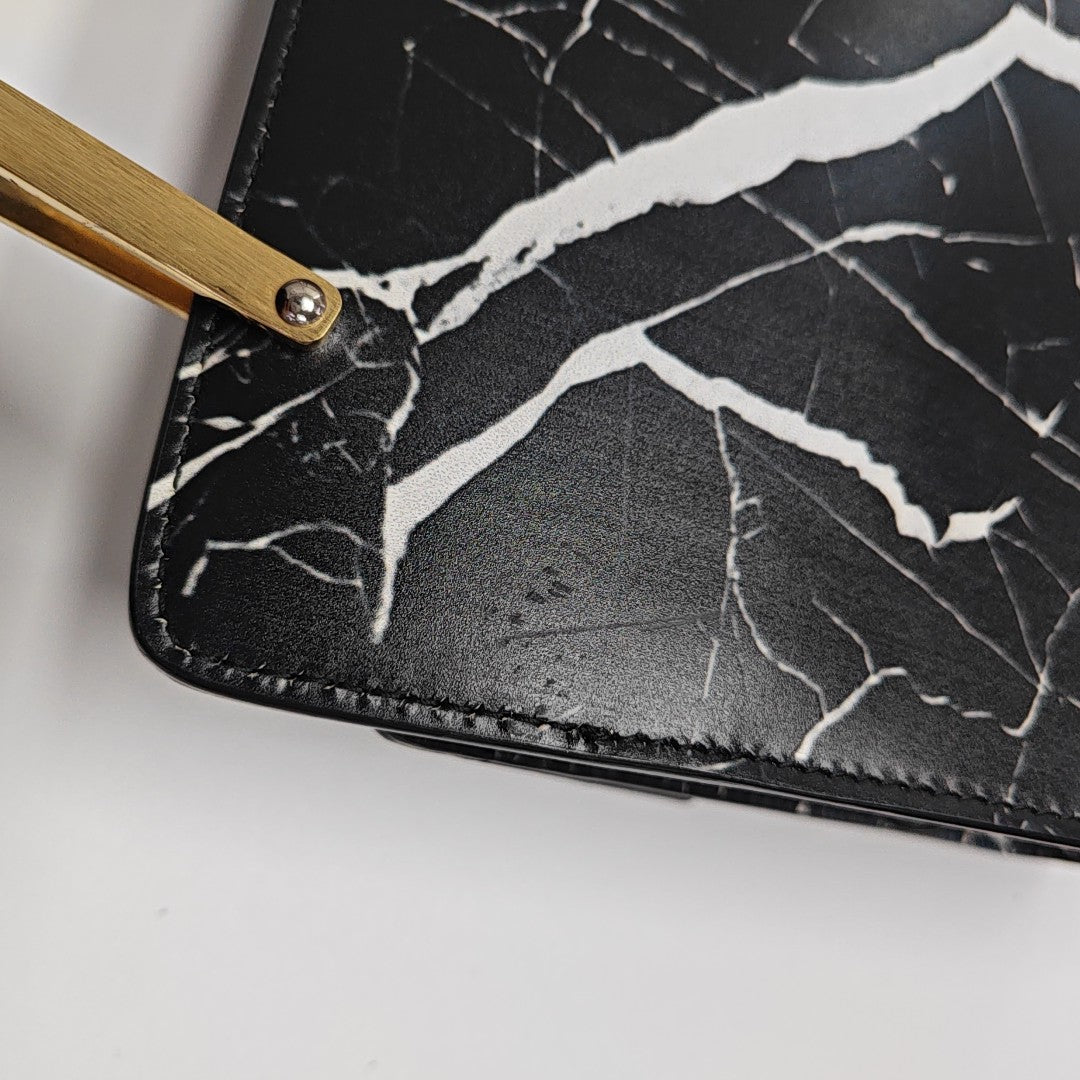 Calfskin Shoulder Bag Black