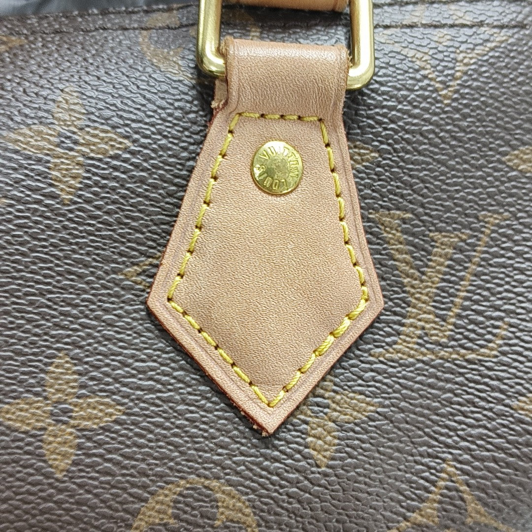 SPEEDY 25 Monogram Coated Canvas Brown