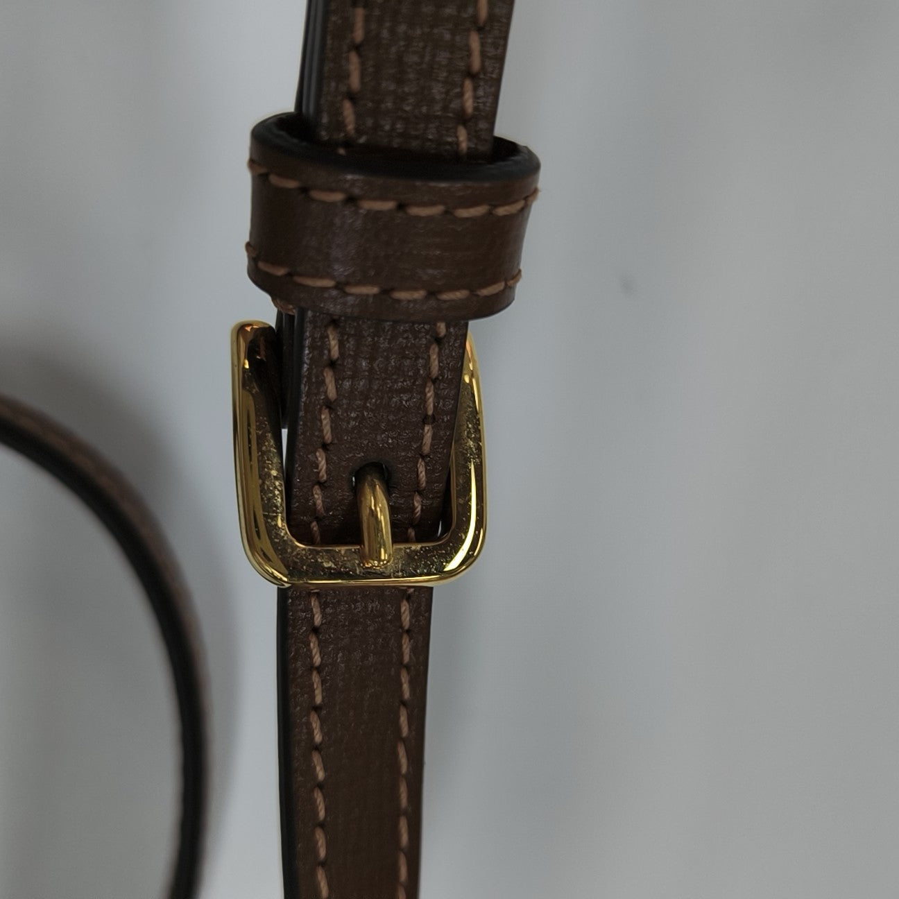 Horsebit 1955 Mini Coated Canvas Beige