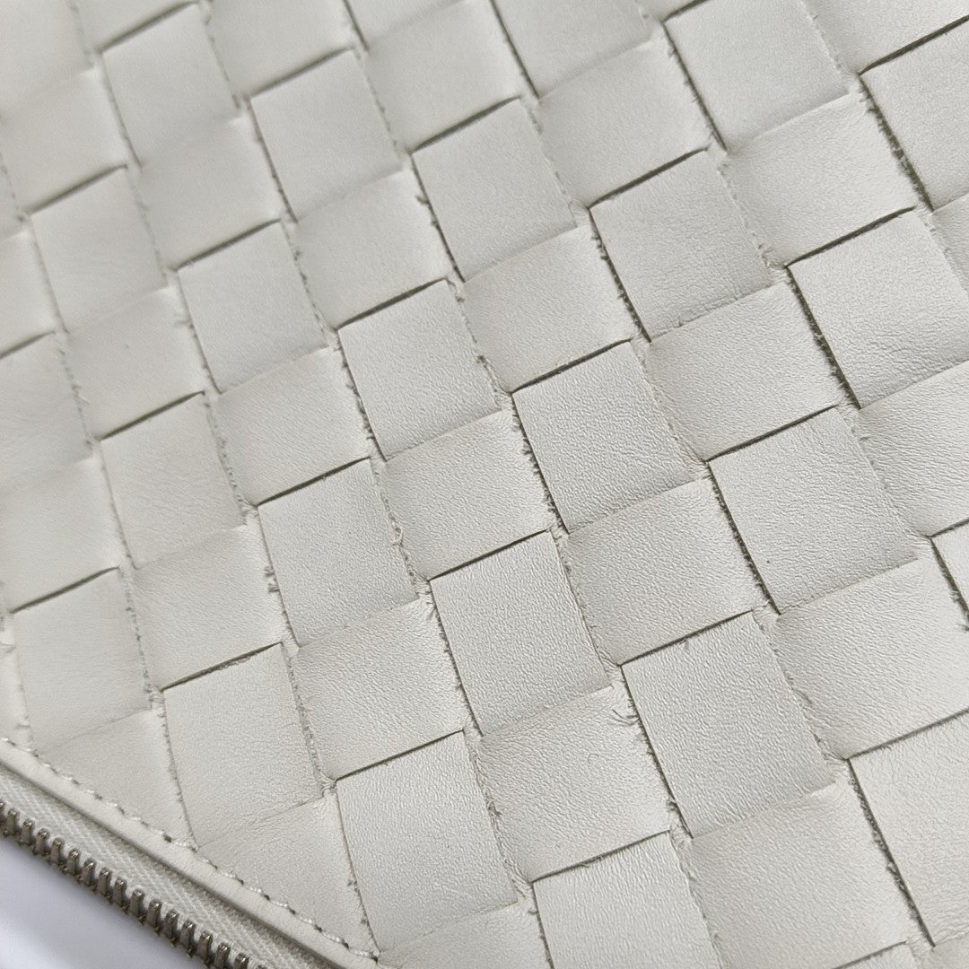 Calfskin Crossbody Bag White