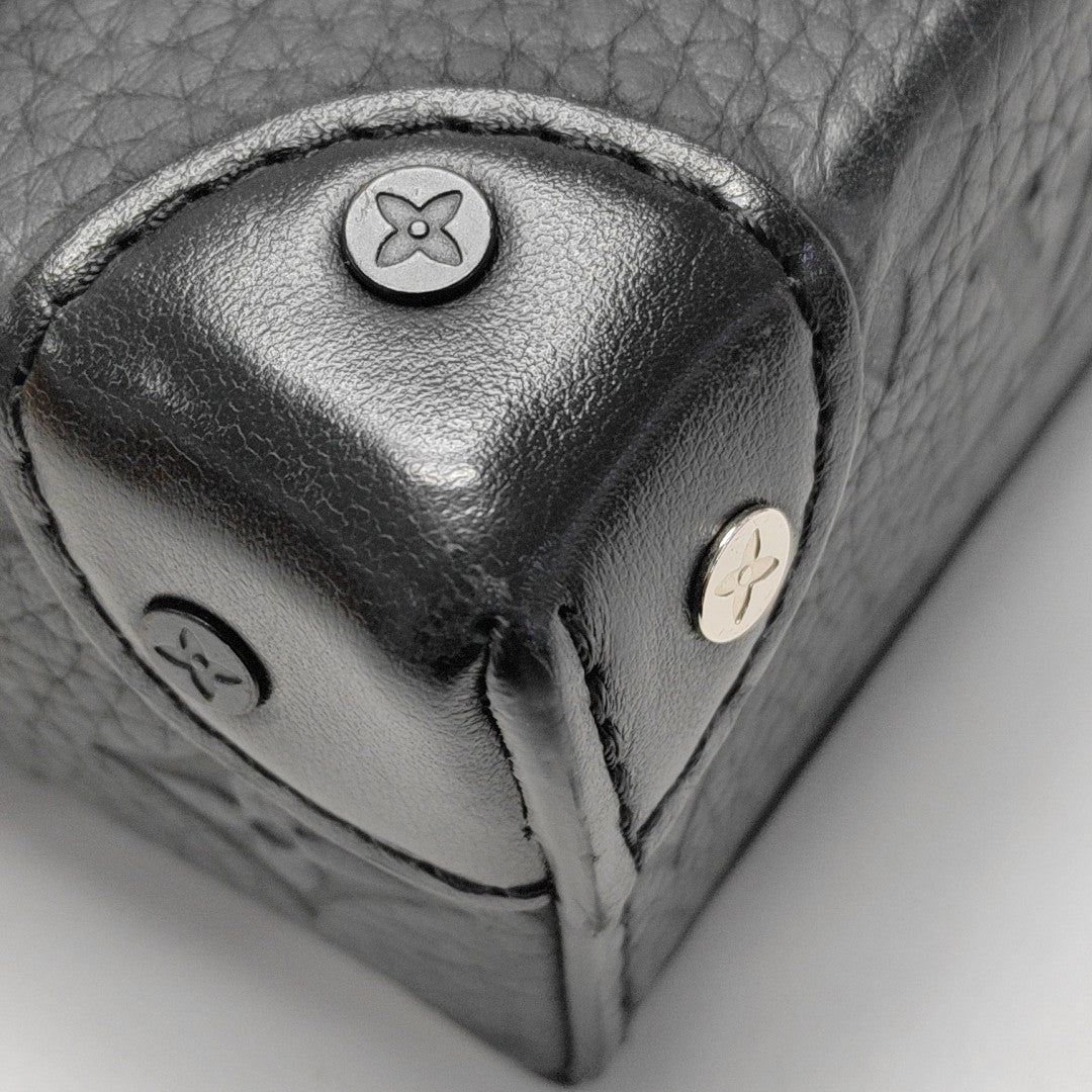 SOFT TRUNK Mini Monogram Calfskin Black