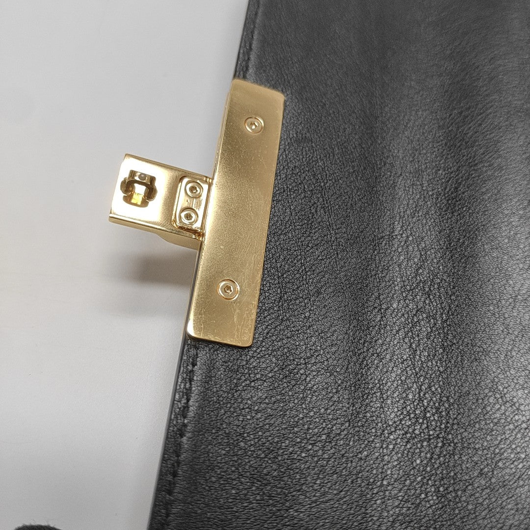 Padlock Mini Monogram Coated Canvas Beige