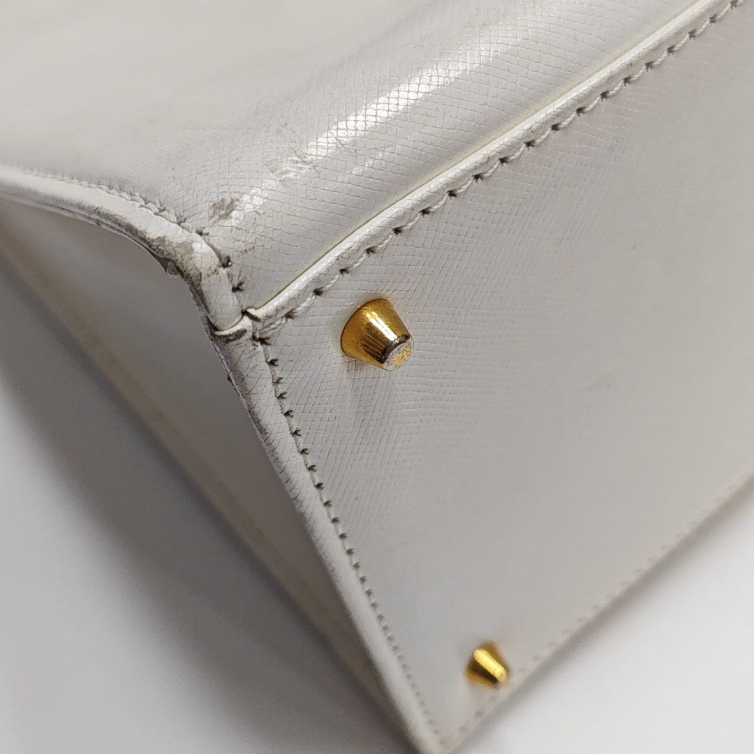 Calfskin Tote Bag White