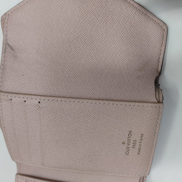VICTORINE Monogram Coated Canvas Brown Wallet
