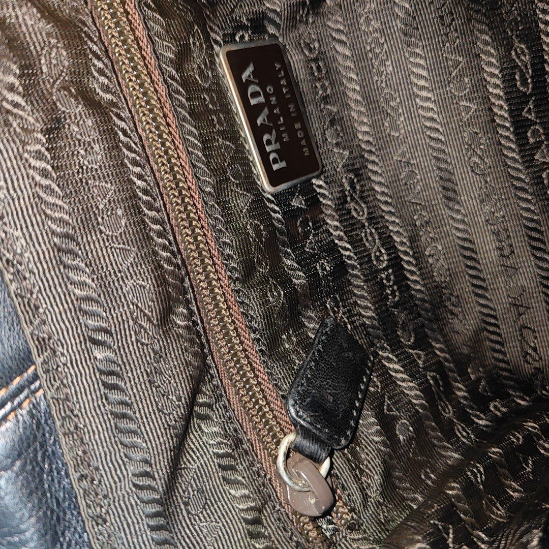 Calfskin Bucket Bag Black