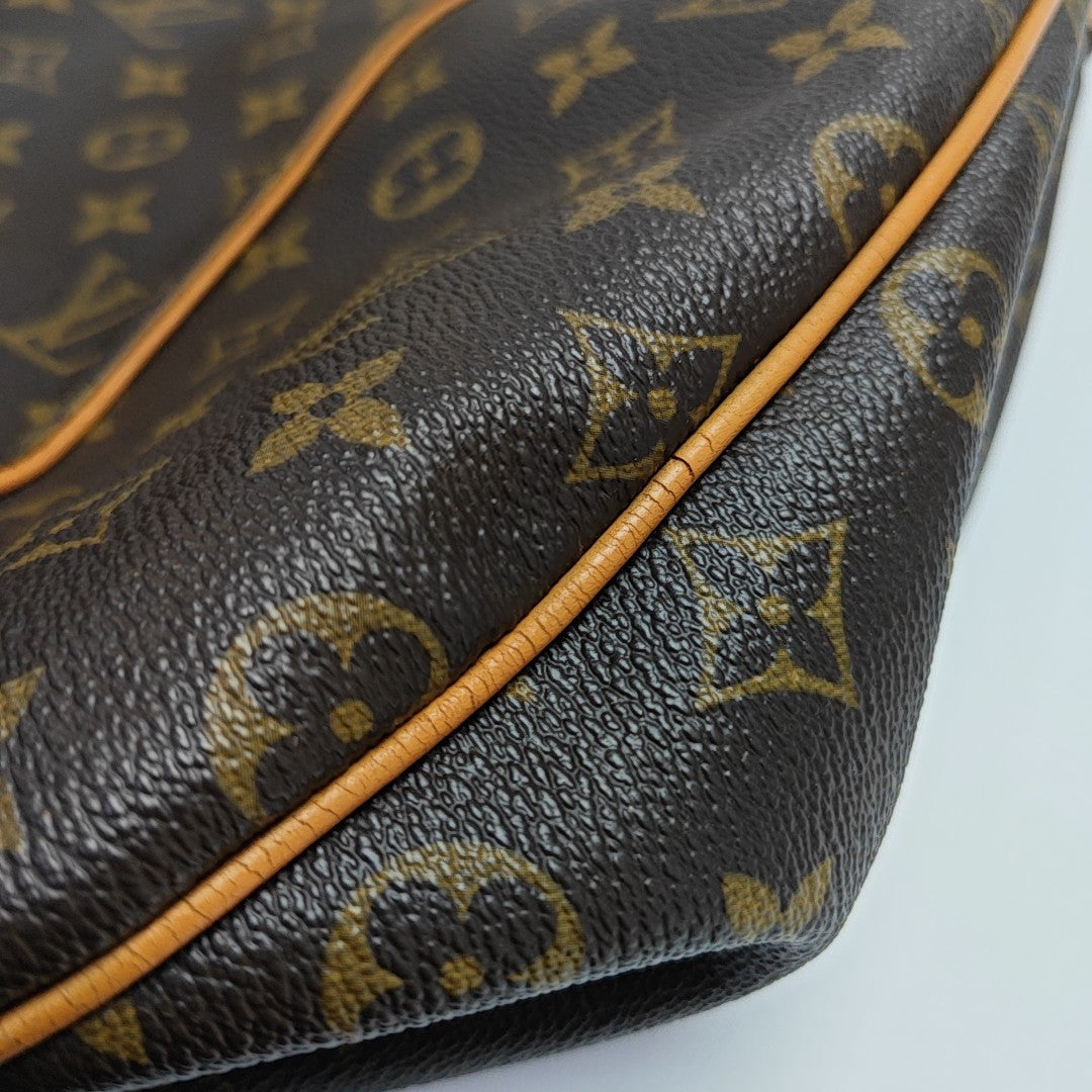 GALLIERA GM Monogram Coated Canvas Brown