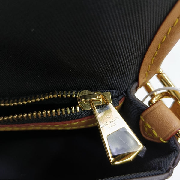 DIANE Monogram Coated Canvas Brown