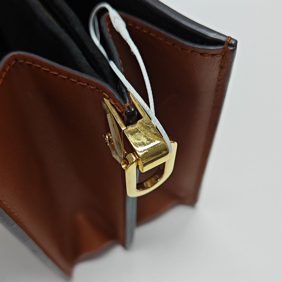 DAUPHINE MM Monogram Coated Canvas Brown