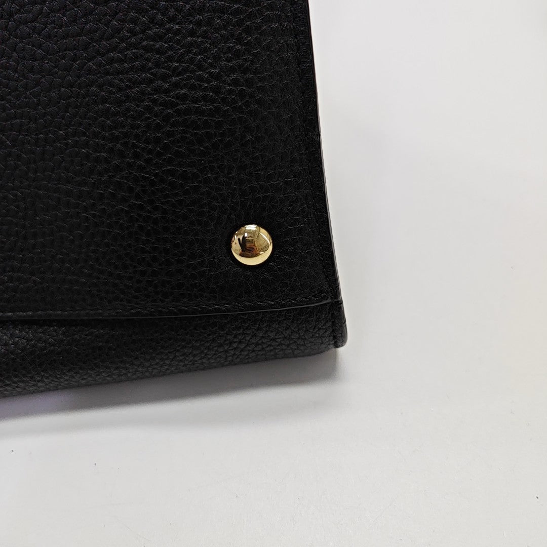 Amy Large Calfskin Black