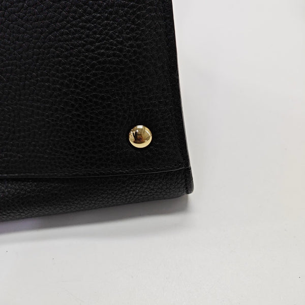 Amy Large Calfskin Black
