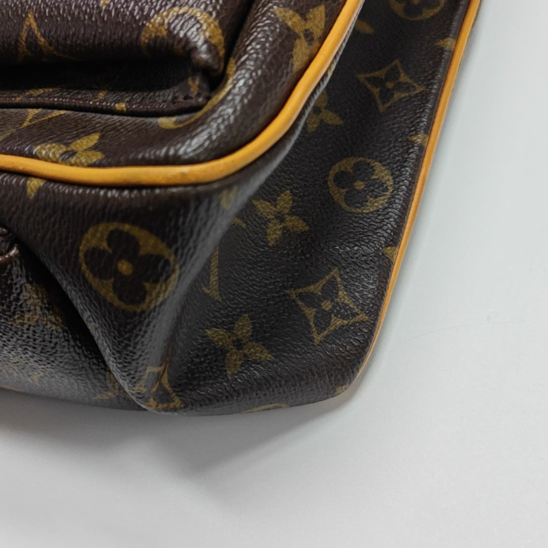 MULTIPLE Monogram Coated Canvas Brown