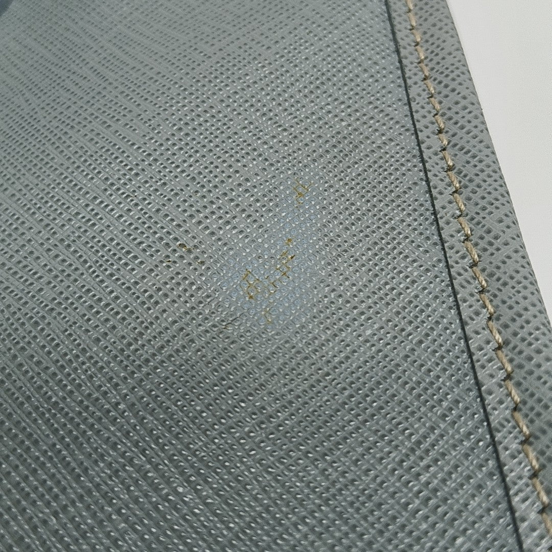 Saffiano Calfskin Top Handle Bag Blue
