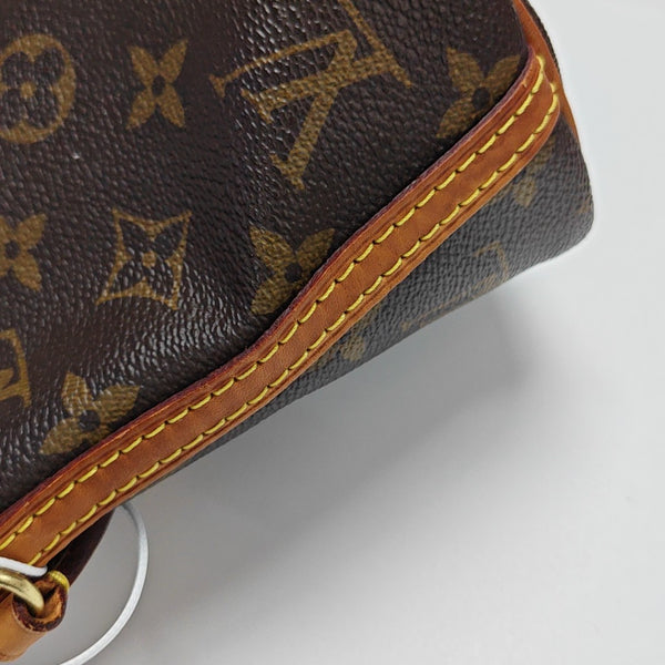 NÉONOÉ Nano Monogram Coated Canvas Brown
