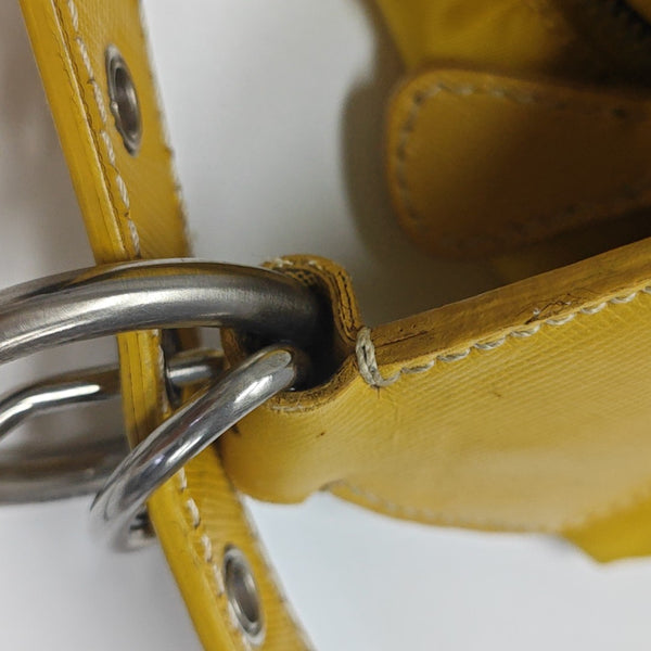 Nylon Shoulder Bag Yellow
