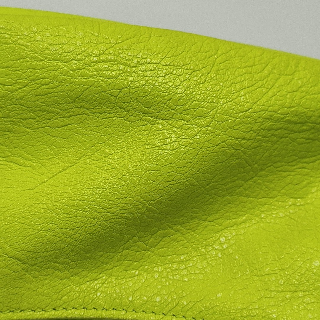 Le Cagole Mini Calfskin Green