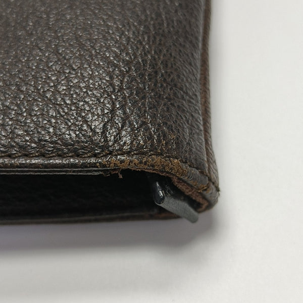 Calfskin Top Handle Bag Brown