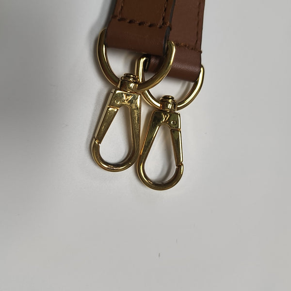 DAUPHINE MM Monogram Coated Canvas Brown