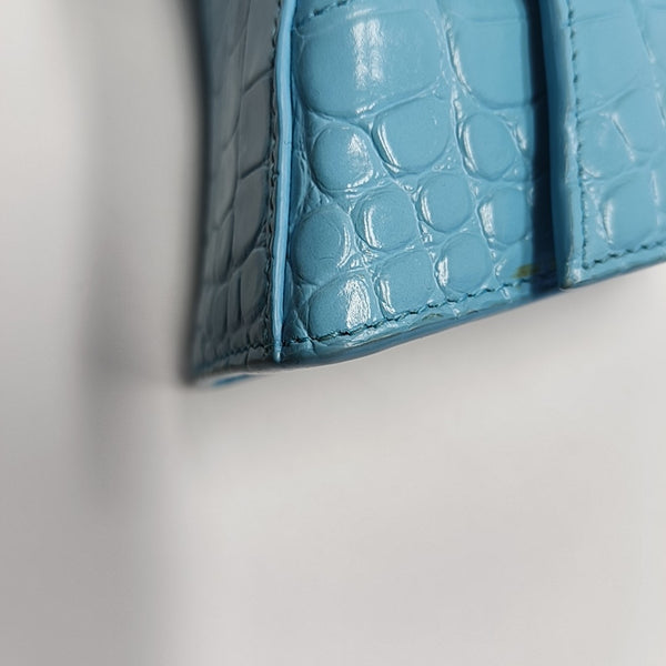 Hourglass XS Calfskin Blue