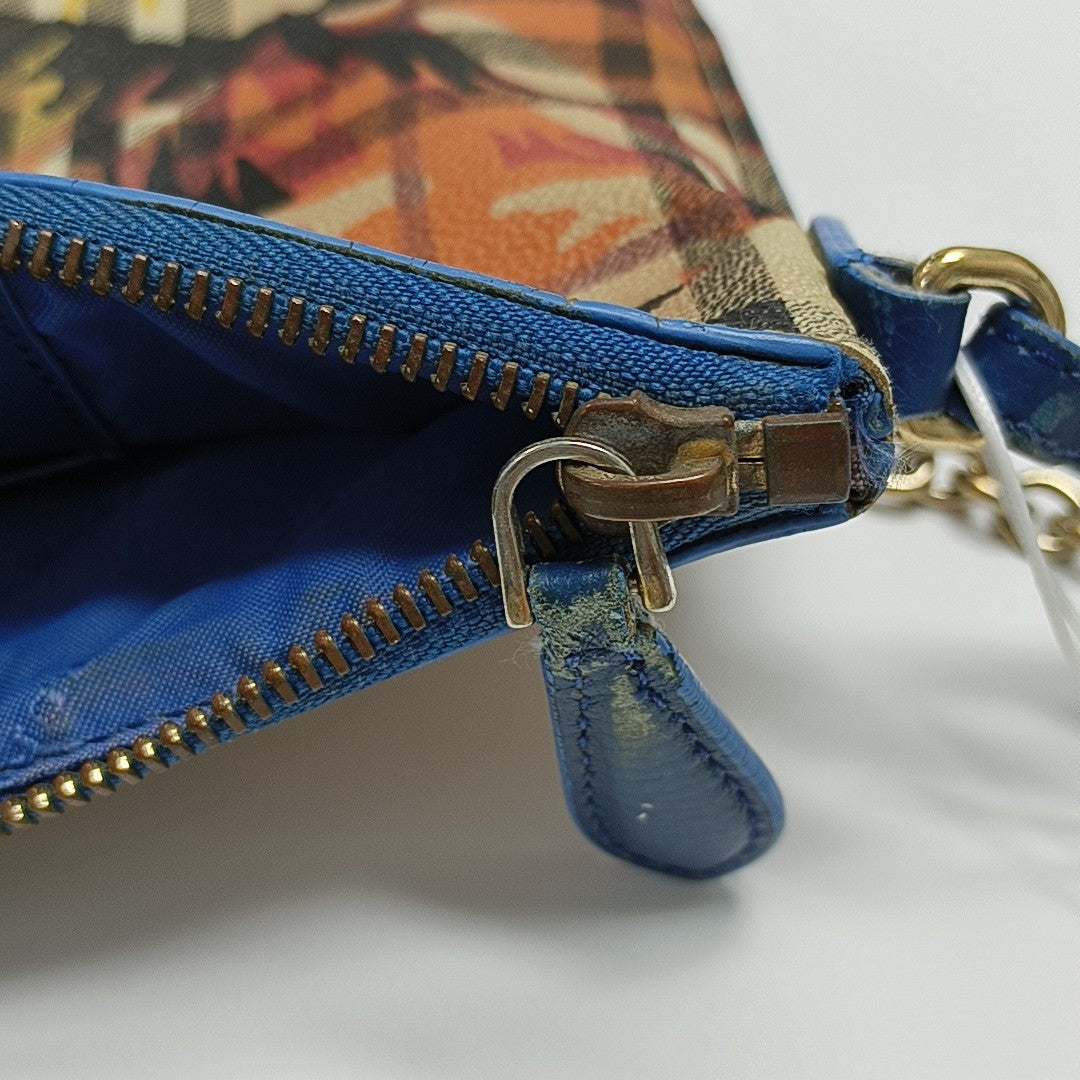 Coated Canvas Shoulder Bag Multicolor