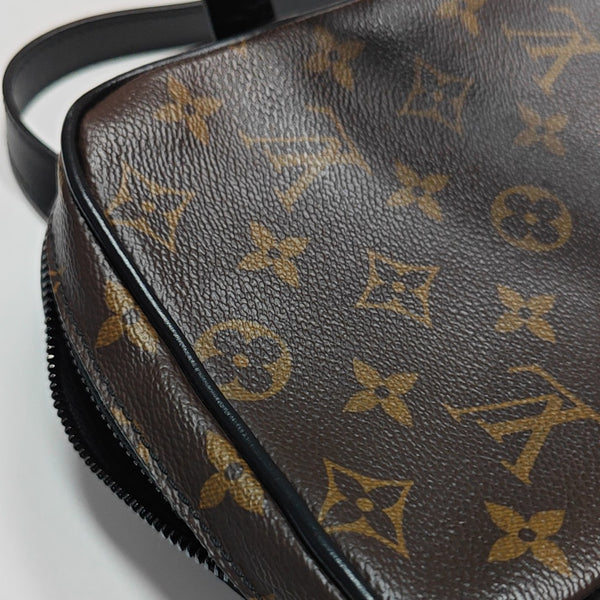 CHRISTOPHER Monogram Coated Canvas Brown