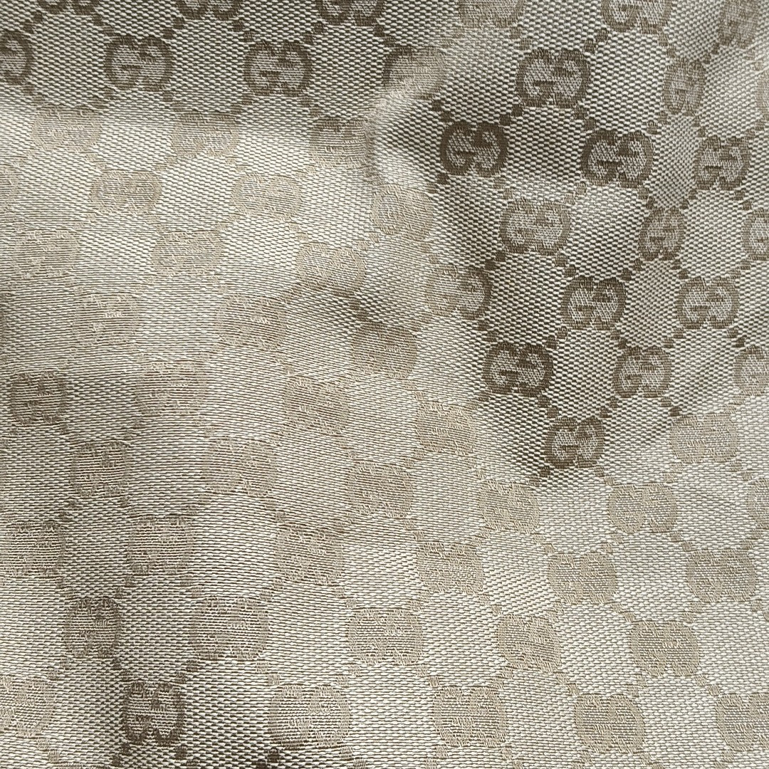 Monogram Canvas Tote Bag Beige