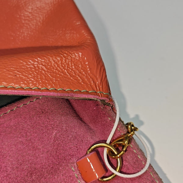 BELLE JOUR Quilted Patent Leather Pink