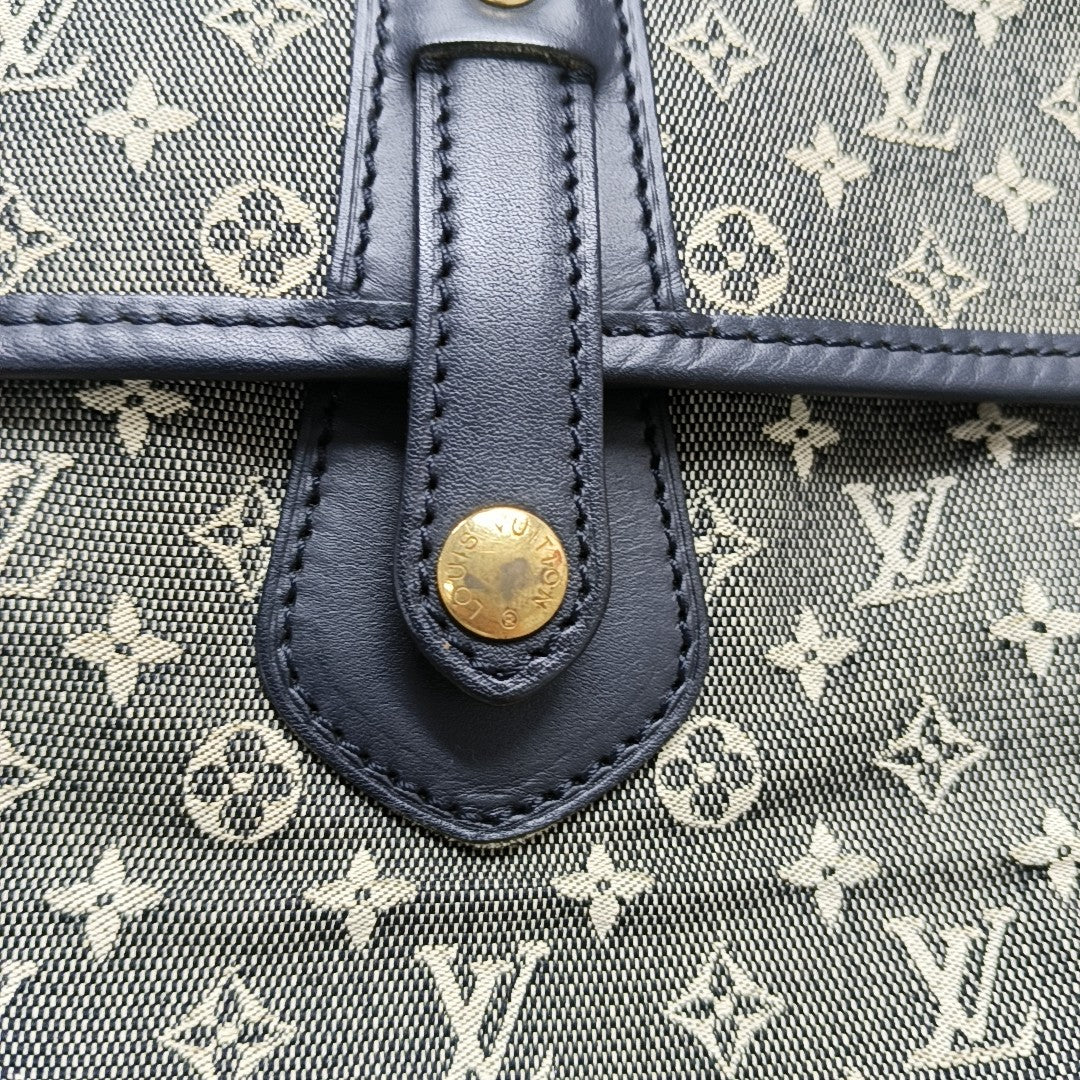 MARY KATE Mini Monogram Canvas Gray