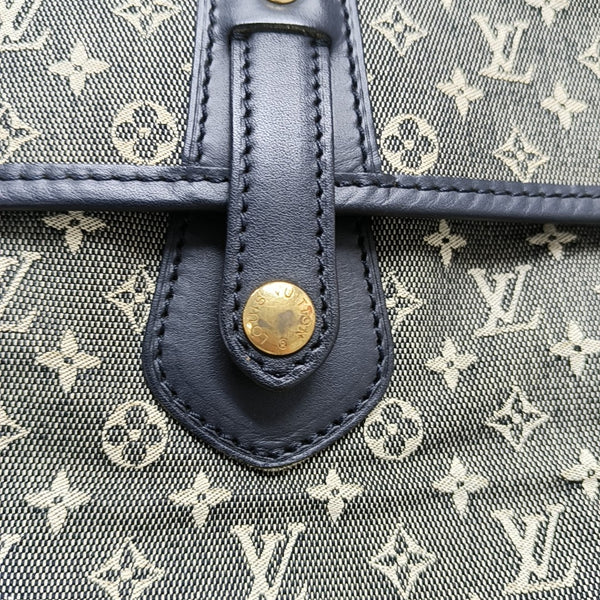 MARY KATE Mini Monogram Canvas Gray