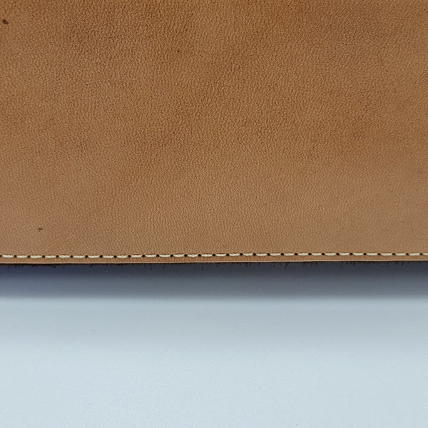 Suede Top Handle Bag Brown